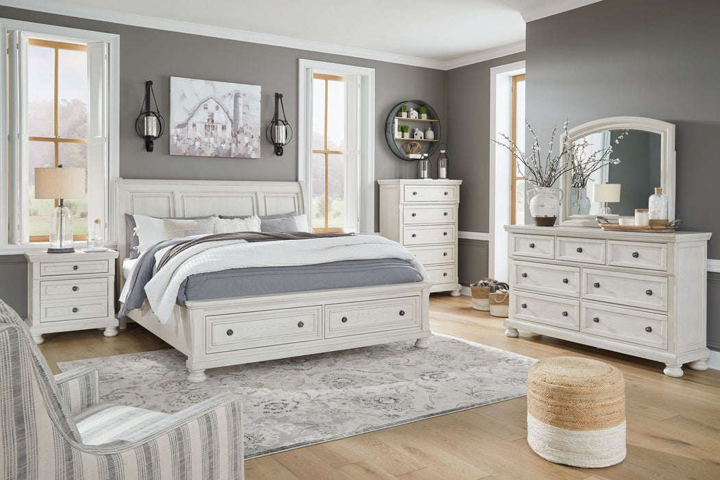Robbinsdale - Sleigh Bedroom Set - Premium 6 Piece Bedroom Sets from Ashley® - Just $2298! Shop now at Furniture Wholesale Plus  We are the best furniture store in Nashville, Hendersonville, Goodlettsville, Madison, Antioch, Mount Juliet, Lebanon, Gallatin, Springfield, Murfreesboro, Franklin, Brentwood