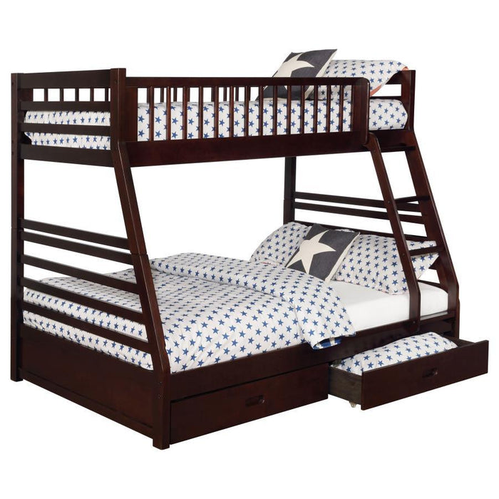Ashton - 2-Drawer Wood Bunk Bed – Bunk Beds by CoasterEssence at Furniture Wholesale Plus , Nashville furniture store