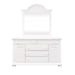 Summer House - Mirror - Oyster White – Mirrors by Liberty Furniture at Furniture Wholesale Plus , Nashville furniture store