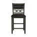 Amherst - Counter Side Chair With PU Cushion (Set of 2) - Gray Finish – Chair Sets by Elements International at Furniture Wholesale Plus , Nashville furniture store