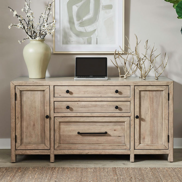 Proximity Place - Credenza - Barley Buff – Credenzas by Liberty Furniture at Furniture Wholesale Plus , Nashville furniture store