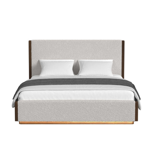 Brisbane - Upholstered Bed With Boucle And LED – Upholstered Beds by Elements International at Furniture Wholesale Plus , Nashville furniture store