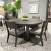 Cascade Falls - 5 Piece Pedestal Table Set - Satin Espresso / Brown – 5 Piece Dining Room Sets by Liberty Furniture at Furniture Wholesale Plus , Nashville furniture store