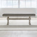 Hallendale - Upholstered Dining Bench - Gravel Wash – Upholstered Benches by Liberty Furniture at Furniture Wholesale Plus , Nashville furniture store