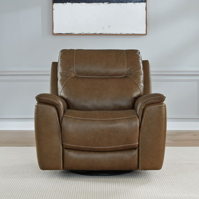 Collins - Swivel Glider Recliner P3 - York Chestnut – Swivel Glider Chairs by Liberty Furniture at Furniture Wholesale Plus , Nashville furniture store