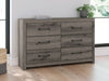 Graystorm - Six Drawer Dresser - Brown Gray – Dressers by Signature Design by Ashley® at Furniture Wholesale Plus , Nashville furniture store