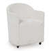 Radkin - Dining Upholstered Arm Chair (Set of 2) - Off White – Chair Sets by Signature Design by Ashley® at Furniture Wholesale Plus , Nashville furniture store