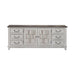 River Place - 75" Entertainment Console - Riverstone White & Tobacco – TV Stands by Liberty Furniture at Furniture Wholesale Plus , Nashville furniture store
