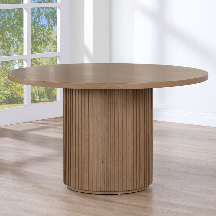 Colvin - Round Dining Table – Dining Tables by Steve Silver Furniture at Furniture Wholesale Plus , Nashville furniture store