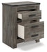 Frandern - Two Drawer Night Stand - Gray – Nightstands by Signature Design by Ashley® at Furniture Wholesale Plus , Nashville furniture store