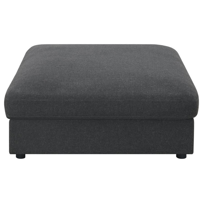 Serene - Square Upholstered Ottoman – Upholstered Ottomans by CoasterEssence at Furniture Wholesale Plus , Nashville furniture store