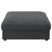 Serene - Square Upholstered Ottoman – Upholstered Ottomans by CoasterEssence at Furniture Wholesale Plus , Nashville furniture store