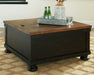 Valebeck - Lift Top Cocktail Table - Black / Brown – Cocktail Tables by Signature Design by Ashley® at Furniture Wholesale Plus , Nashville furniture store