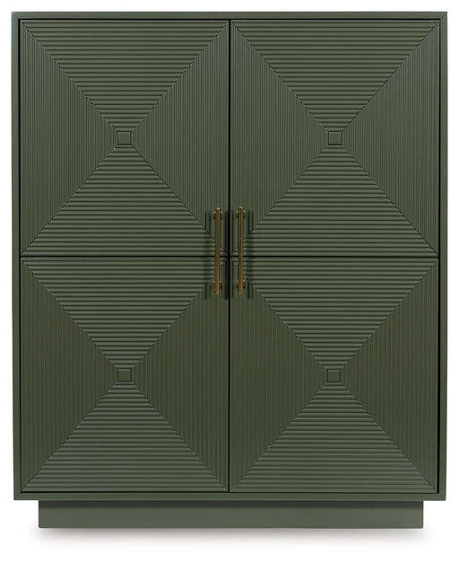 Geirwood - Accent Cabinet - Dark Green – Accent Cabinets by Signature Design by Ashley® at Furniture Wholesale Plus , Nashville furniture store