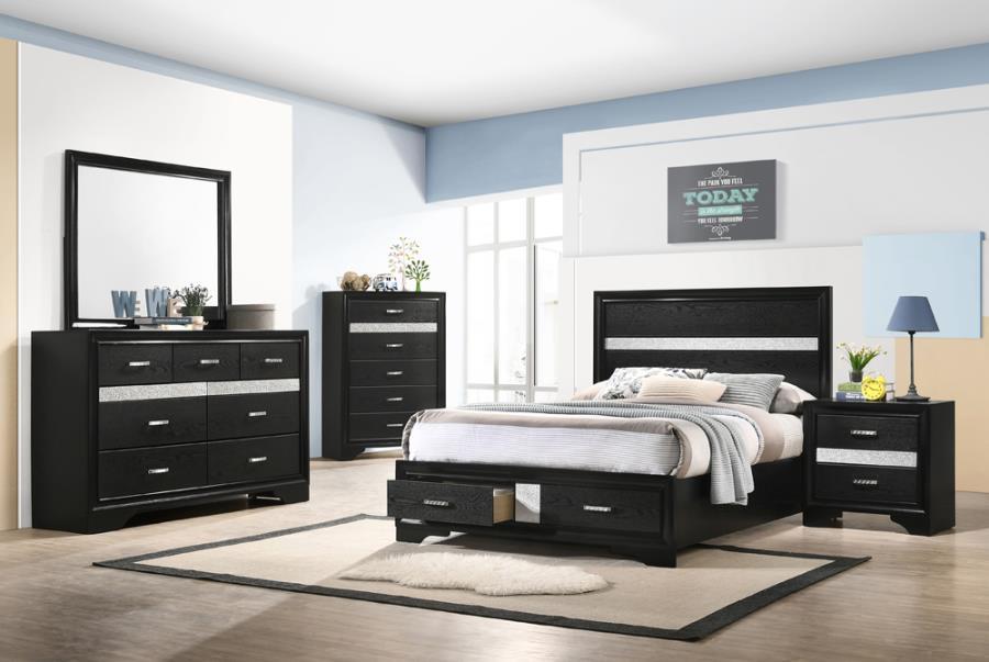 Miranda - Storage Bedroom Set – 4 Piece Bedroom Sets by CoasterEveryday at Furniture Wholesale Plus , Nashville furniture store