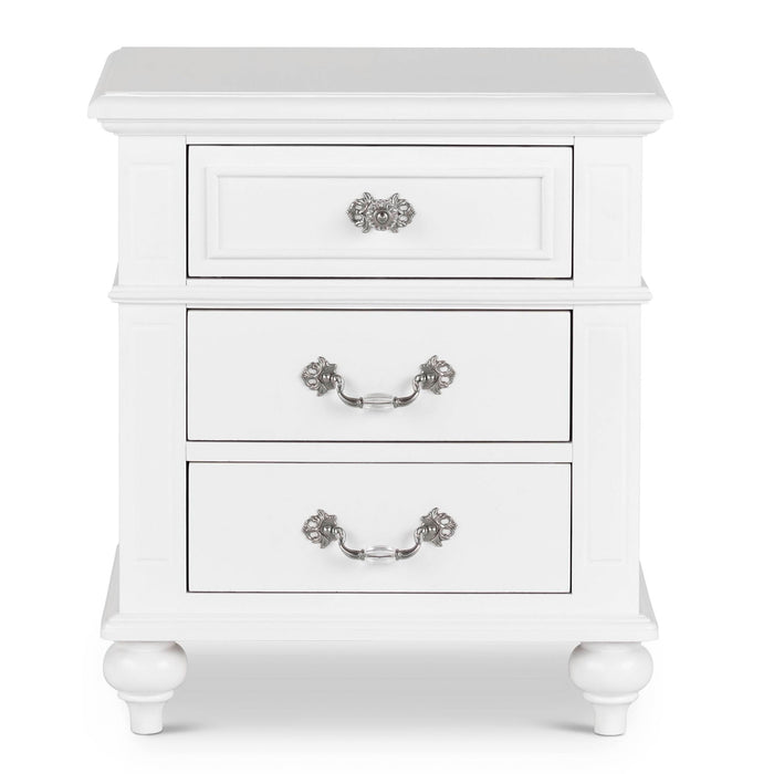 Alana - Nightstand - White – Nightstands by Elements International at Furniture Wholesale Plus , Nashville furniture store