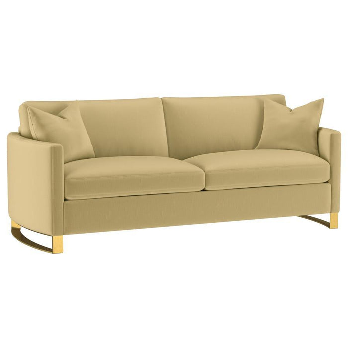 Corliss - Upholstered Arched Arm Sofa Set - Premium Stationary Sofas & Loveseats from CoasterElevations - Just $2529! Shop now at Furniture Wholesale Plus  We are the best furniture store in Nashville, Hendersonville, Goodlettsville, Madison, Antioch, Mount Juliet, Lebanon, Gallatin, Springfield, Murfreesboro, Franklin, Brentwood