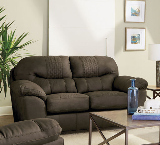 Legend - Loveseat - Chocolate – Stationary Loveseats by Jackson at Furniture Wholesale Plus , Nashville furniture store