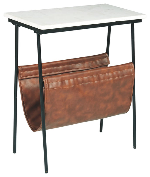 Etanbury - Accent Table - Brown / Black / White – Accent Tables by Signature Design by Ashley® at Furniture Wholesale Plus , Nashville furniture store