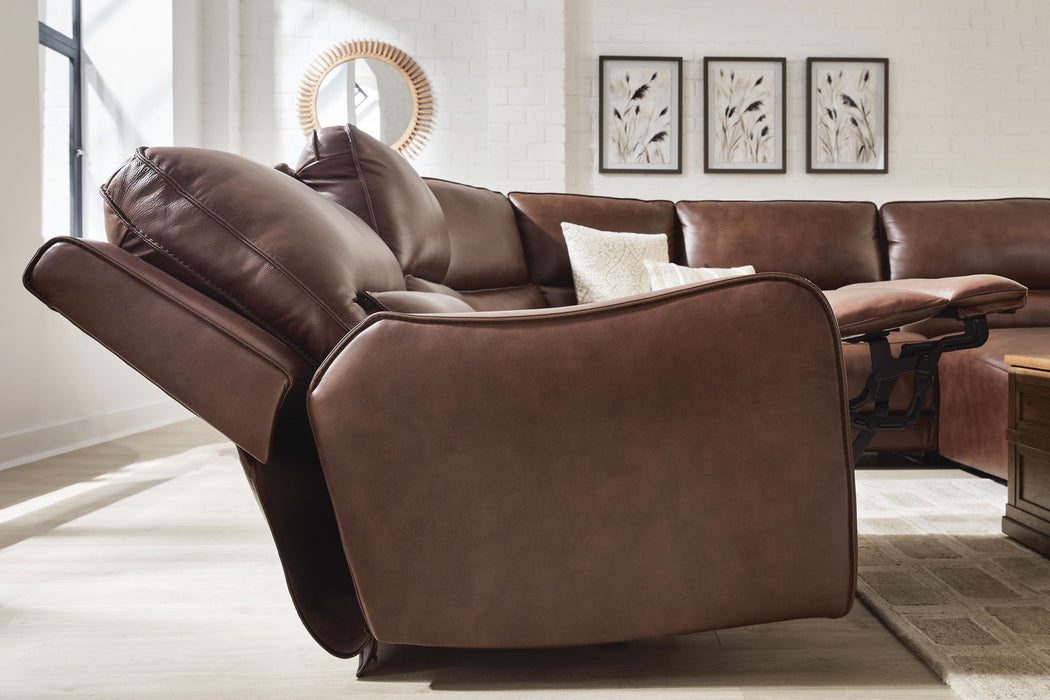 DeepWakes - Power Reclining Sectional – Reclining Sectionals by Signature Design by Ashley® at Furniture Wholesale Plus , Nashville furniture store