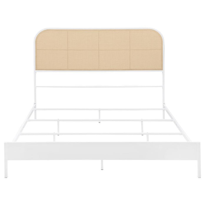 Amherst - Radio Weave Rattan Metal Bed – Panel Beds by Coaster Fine Furniture at Furniture Wholesale Plus , Nashville furniture store