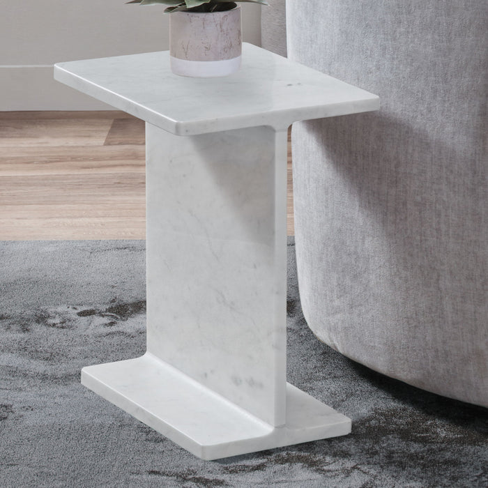 Irma - Marble End Table – End Tables by Steve Silver Furniture at Furniture Wholesale Plus , Nashville furniture store