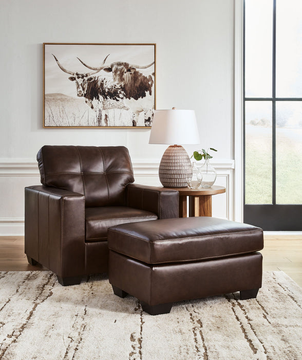 Santorine - Living Room Set – Stationary Chair & Ottoman by Signature Design by Ashley® at Furniture Wholesale Plus , Nashville furniture store