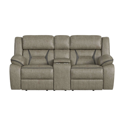 Engage - Motion Loveseat With Console – Reclining Loveseats by Elements International at Furniture Wholesale Plus , Nashville furniture store