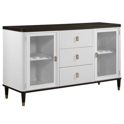 Carena - Server - White & Brown Finish - Premium Servers from ACME - Just $1339! Shop now at Furniture Wholesale Plus  We are the best furniture store in Nashville, Hendersonville, Goodlettsville, Madison, Antioch, Mount Juliet, Lebanon, Gallatin, Springfield, Murfreesboro, Franklin, Brentwood