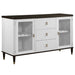 Carena - Server - White & Brown Finish - Premium Servers from ACME - Just $1339! Shop now at Furniture Wholesale Plus  We are the best furniture store in Nashville, Hendersonville, Goodlettsville, Madison, Antioch, Mount Juliet, Lebanon, Gallatin, Springfield, Murfreesboro, Franklin, Brentwood