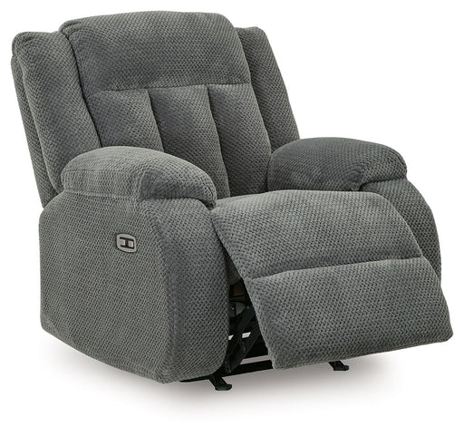 Observation - Power Rocker Recliner - Steel – Rocker Chairs by Signature Design by Ashley® at Furniture Wholesale Plus , Nashville furniture store