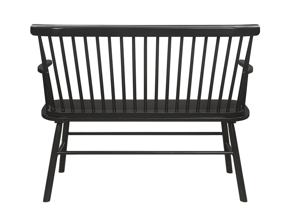 Jerimiah - Spindleback Bench - Premium Accent Benches from Crown Mark - Just $229! Shop now at Furniture Wholesale Plus  We are the best furniture store in Nashville, Hendersonville, Goodlettsville, Madison, Antioch, Mount Juliet, Lebanon, Gallatin, Springfield, Murfreesboro, Franklin, Brentwood