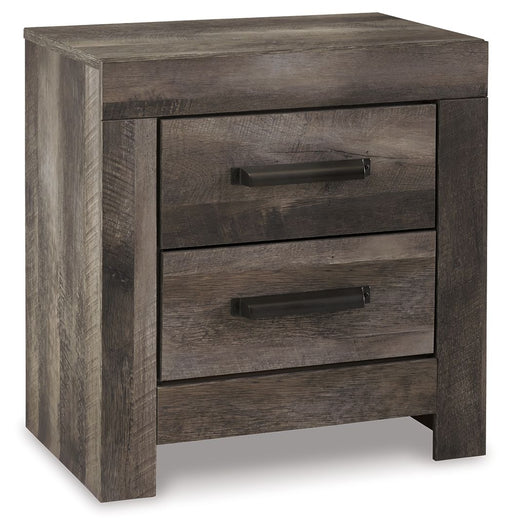 Wynnlow - Two Drawer Night Stand - Gray – Accent Nightstands by Signature Design by Ashley® at Furniture Wholesale Plus , Nashville furniture store