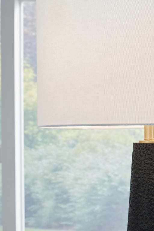 Hallburg - Poly Floor Lamp - Black – Floor Lamps by Signature Design by Ashley® at Furniture Wholesale Plus , Nashville furniture store