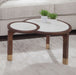 Oormi - Marble Inlay Table – Coffee Tables by Steve Silver Furniture at Furniture Wholesale Plus , Nashville furniture store