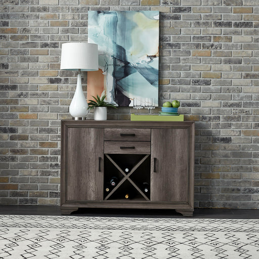 Tanners Creek - Server - Dark Gray – Servers by Liberty Furniture at Furniture Wholesale Plus , Nashville furniture store