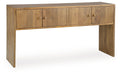 Ella Grove - Console - Rich Brown – Console Tables by Signature Design by Ashley® at Furniture Wholesale Plus , Nashville furniture store