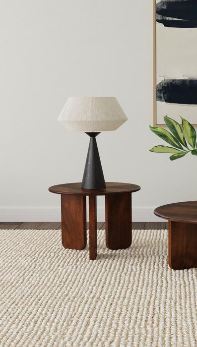 Dale - Round Solid Mango Wood Table – End Tables by Coaster Fine Furniture at Furniture Wholesale Plus , Nashville furniture store