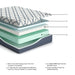 12 Inch Chime Elite 2.0 - Twin Mattress - White / Blue – Memory Foam Mattresses by Sierra Sleep® by Ashley at Furniture Wholesale Plus , Nashville furniture store