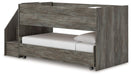 Frandern - Twin Over Twin Loft Bed - Gray – Loft Beds by Signature Design by Ashley® at Furniture Wholesale Plus , Nashville furniture store