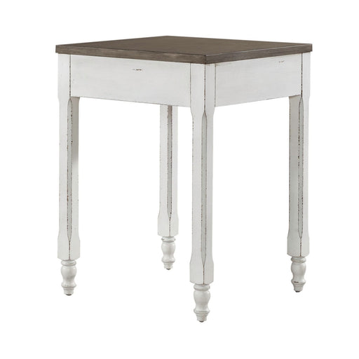 Magnolia Manor - Corner Filler - Antique White – Corner Desks by Liberty Furniture at Furniture Wholesale Plus , Nashville furniture store