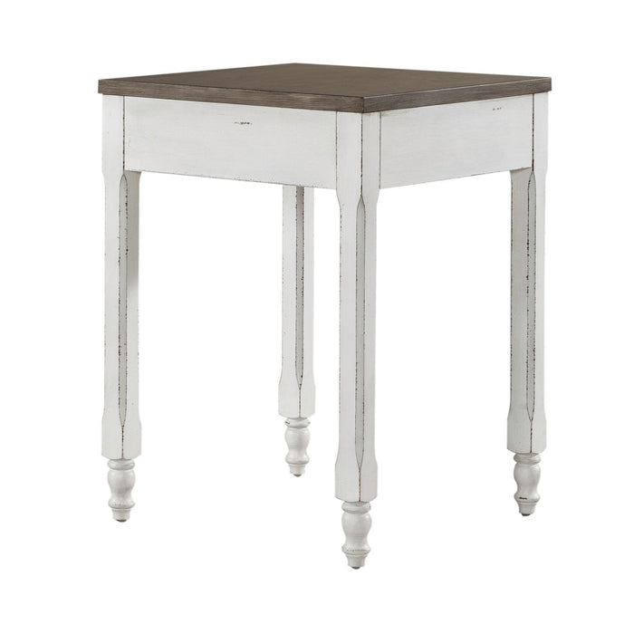 Magnolia Manor - Corner Filler - Antique White – Corner Desks by Liberty Furniture at Furniture Wholesale Plus , Nashville furniture store