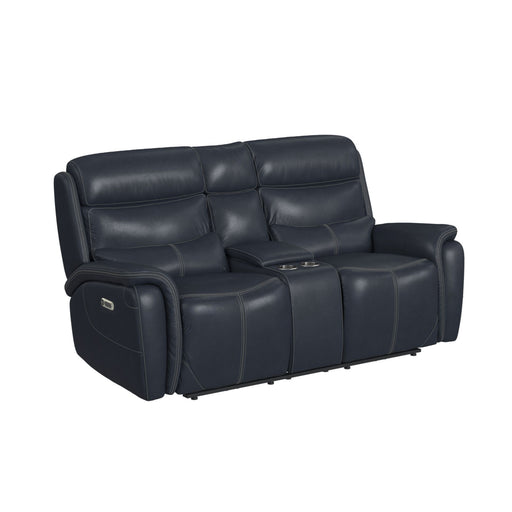 Aruba - Power Motion Loveseat With Power Headrest And Console – Reclining Loveseats by Elements International at Furniture Wholesale Plus , Nashville furniture store