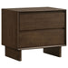 Glenwood - 2-Drawer Nightstand Bedside Table - Warm Brown – Accent Nightstands by Coaster Fine Furniture at Furniture Wholesale Plus , Nashville furniture store