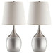 Tenya - Empire Shade Urn Table Lamp (Set of 2) - Silver - Premium Lamp Sets from CoasterEveryday - Just $189! Shop now at Furniture Wholesale Plus  We are the best furniture store in Nashville, Hendersonville, Goodlettsville, Madison, Antioch, Mount Juliet, Lebanon, Gallatin, Springfield, Murfreesboro, Franklin, Brentwood