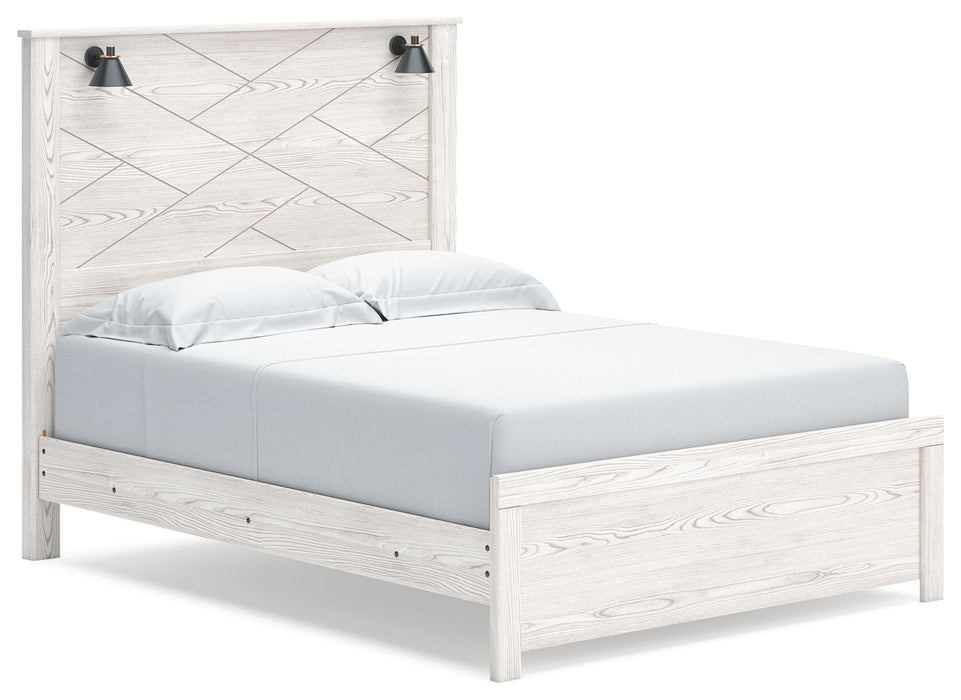 Gerridan - Panel Bed With Sconces – Panel Beds by Signature Design by Ashley® at Furniture Wholesale Plus , Nashville furniture store