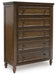 Sturlayne - Five Drawer Chest - Brown – Accent Chests by Benchcraft® at Furniture Wholesale Plus , Nashville furniture store