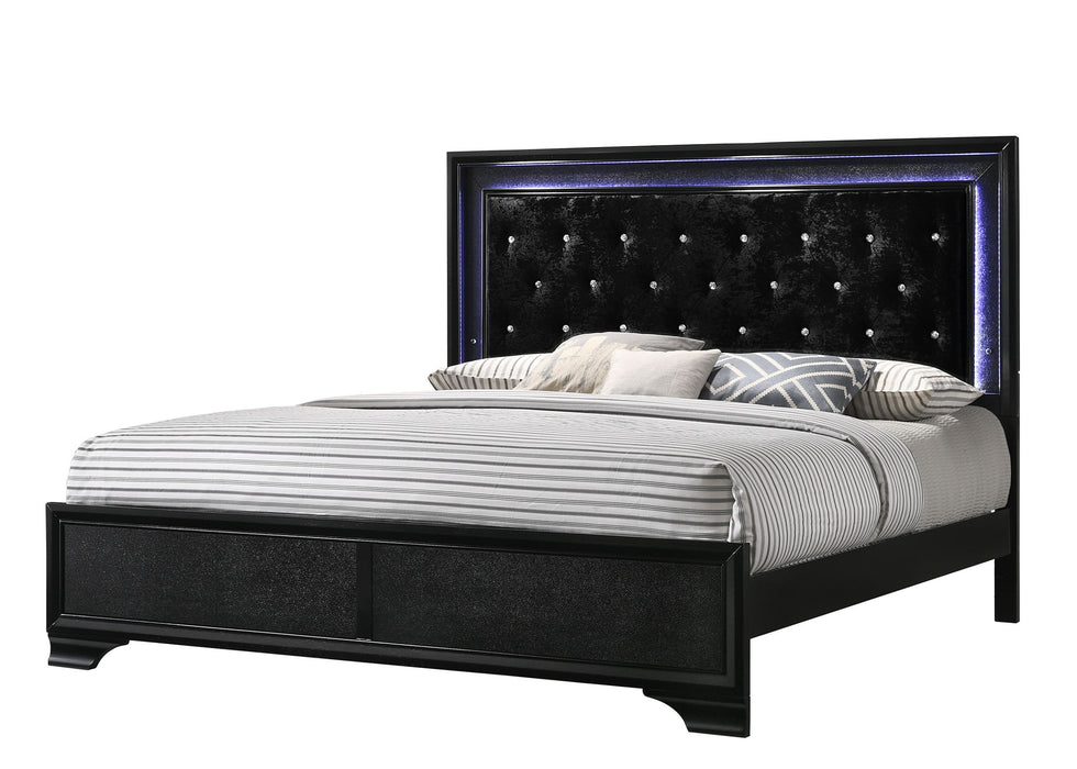Micah - Bed – Upholstered Beds by Crown Mark at Furniture Wholesale Plus , Nashville furniture store