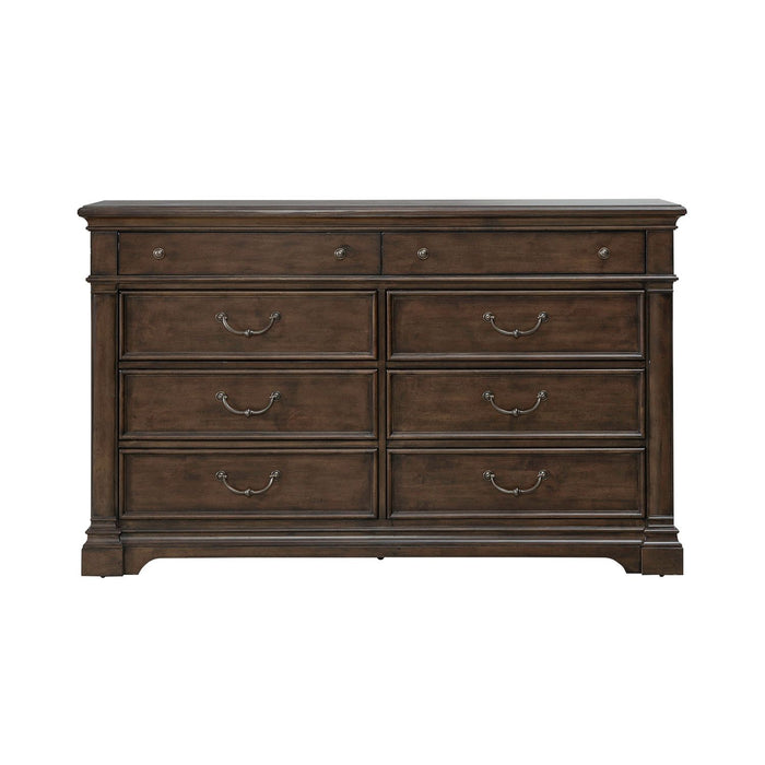 Arden Road - 8 Drawer Dresser - Satin Cherry – Dressers by Liberty Furniture at Furniture Wholesale Plus , Nashville furniture store