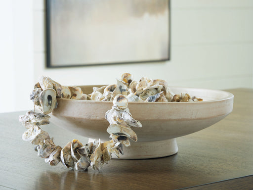 Justy - Bowl - Antique Beige – Plates & Bowls by Signature Design by Ashley® at Furniture Wholesale Plus , Nashville furniture store